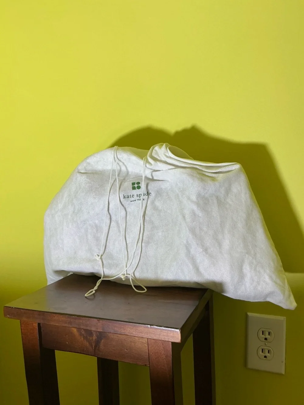 kate spade Cream Leather Shoulder Bag